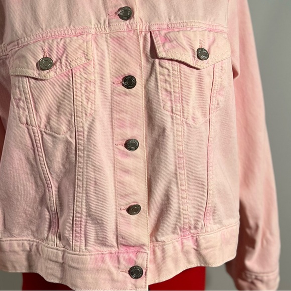 GUC Pink Gap Jean Jacket, size M - Picture 2 of 6